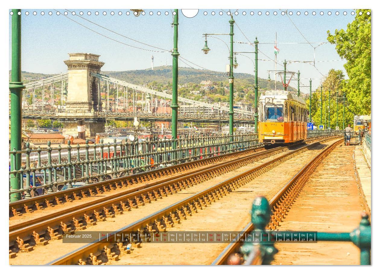 Bild: 9783435144631 | Budapest - Die Stadt an der Donau (Wandkalender 2025 DIN A3 quer),...