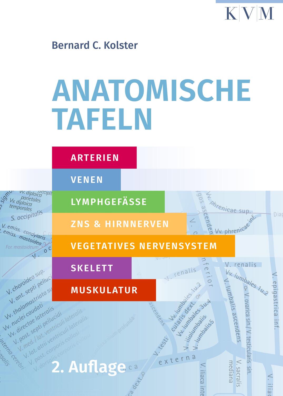 Cover: 9783868676655 | Anatomische Tafeln | Bernard C. Kolster | Taschenbuch | 80 S. | 2023