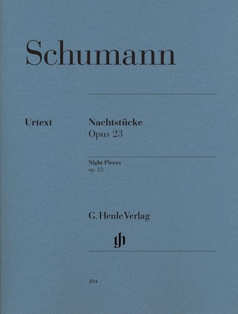 Cover: 9790201801049 | Night Pieces op. 23 | Robert Schumann | Taschenbuch | Buch | Deutsch
