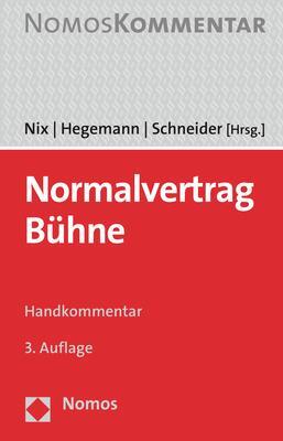 Cover: 9783848752959 | Normalvertrag Bühne | Handkommentar | Christoph Nix (u. a.) | Buch