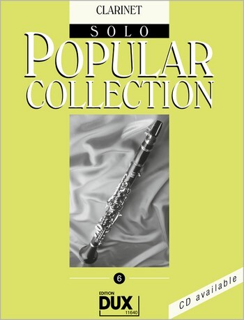 Cover: 4031658116405 | Popular Collection 6 | Klarinette solo | Arturo Himmer | Buch