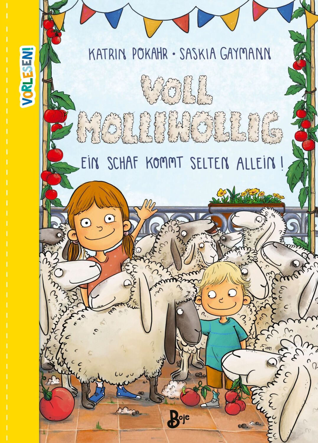 Cover: 9783414826831 | Voll molliwollig! Ein Schaf kommt selten allein | Katrin Pokahr | Buch