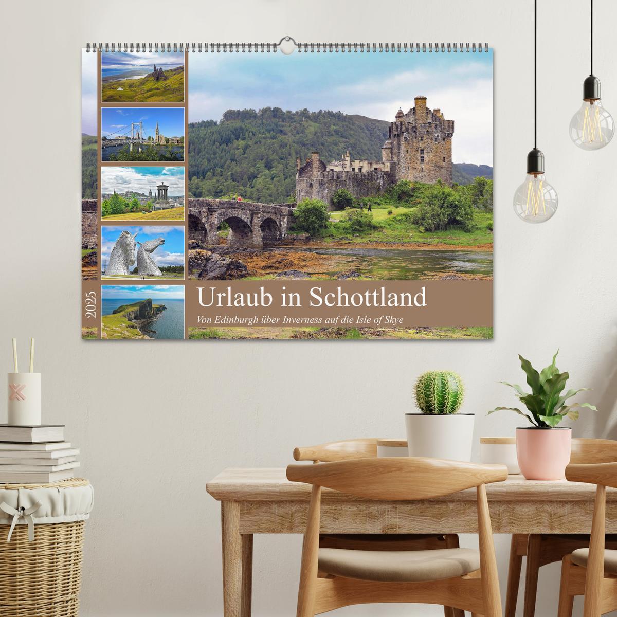 Bild: 9783383952395 | Urlaub in Schottland (Wandkalender 2025 DIN A2 quer), CALVENDO...