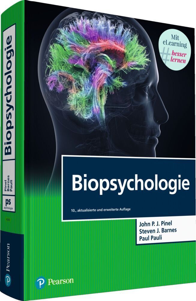 Cover: 9783868943436 | Biopsychologie, m. 1 Buch, m. 1 Beilage | Mit eLearning #besser lernen