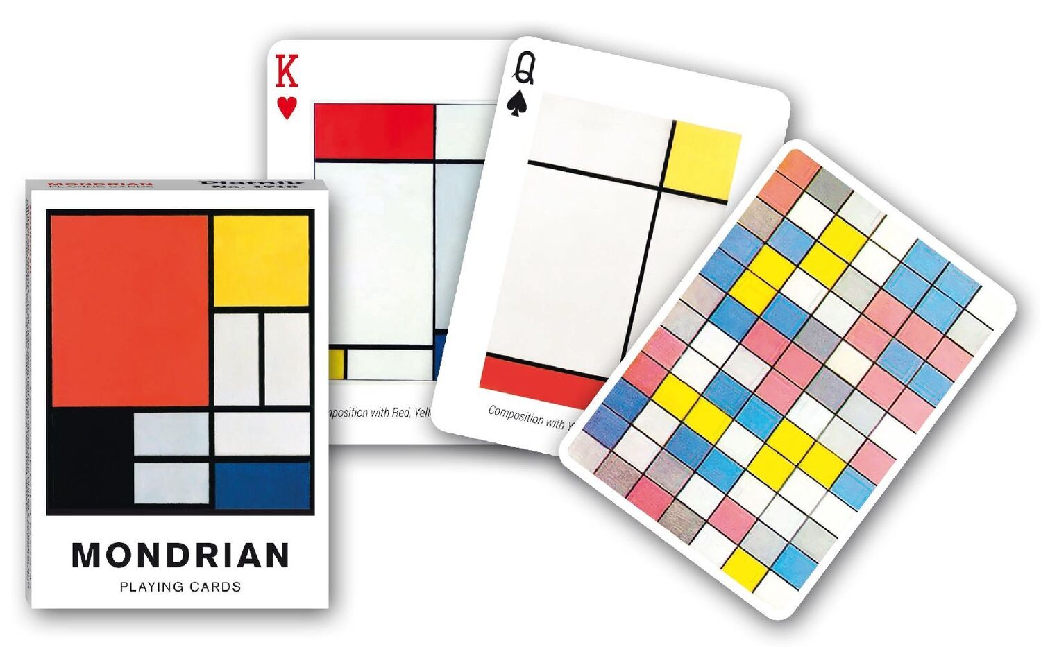 Cover: 9001890171017 | Sammelkarten Mondrian | Sammlerkarten 55 Karten | Spiel | In Spielebox