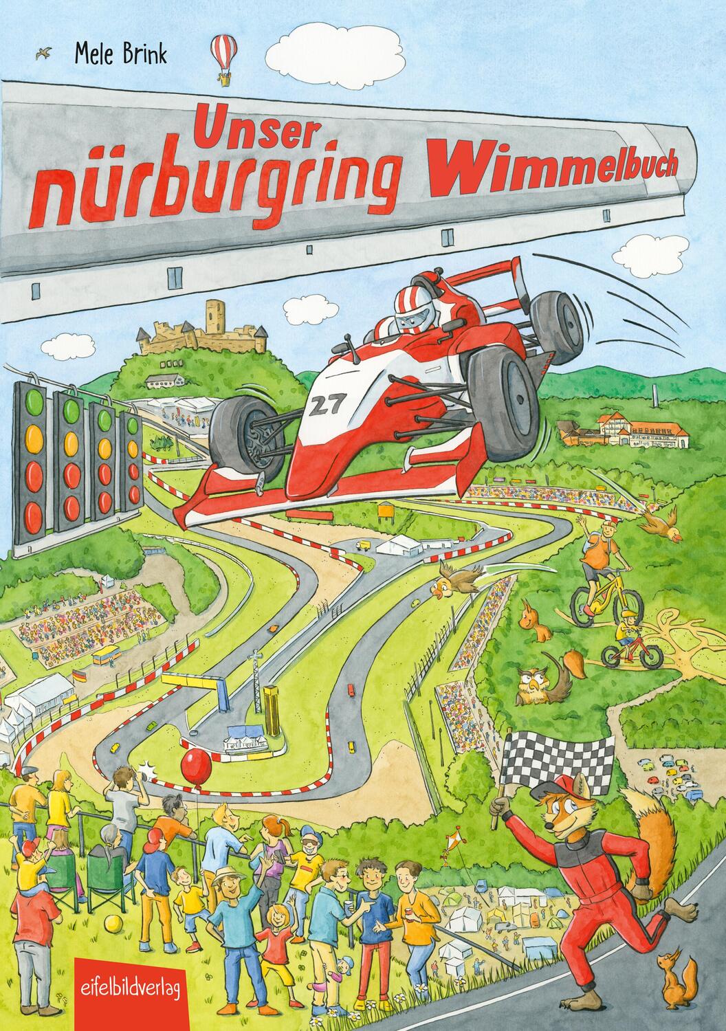 Cover: 9783985080434 | Unser Nürburgring Wimmelbuch | Mele Brink | Buch | 14 S. | Deutsch
