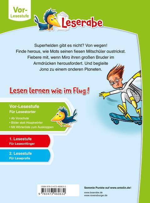 Bild: 9783473460632 | Superheldengeschichten - Leserabe ab Vorschule - Erstlesebuch für...