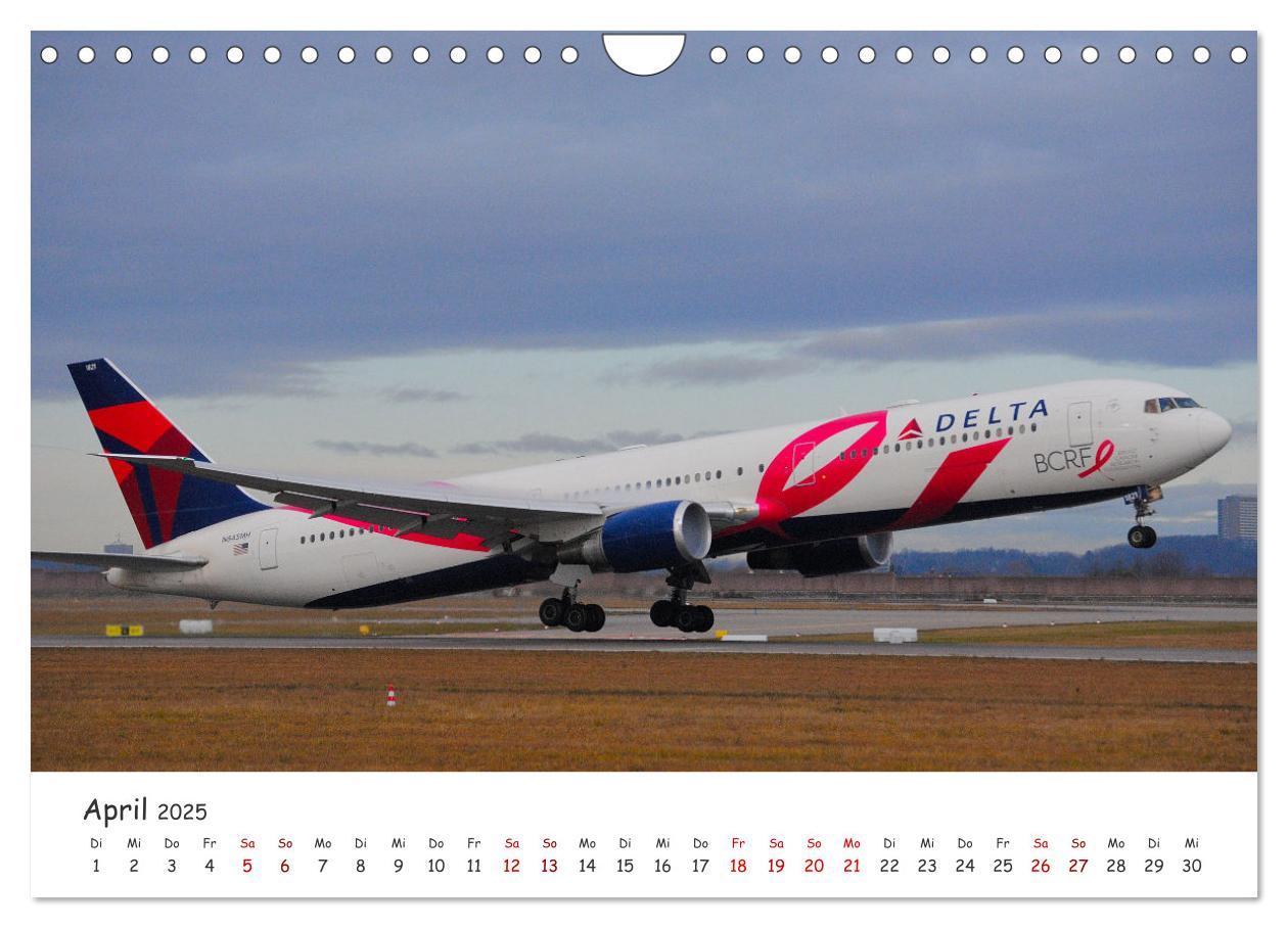 Bild: 9783435101061 | Besondere Flugzeugtypen (Wandkalender 2025 DIN A4 quer), CALVENDO...