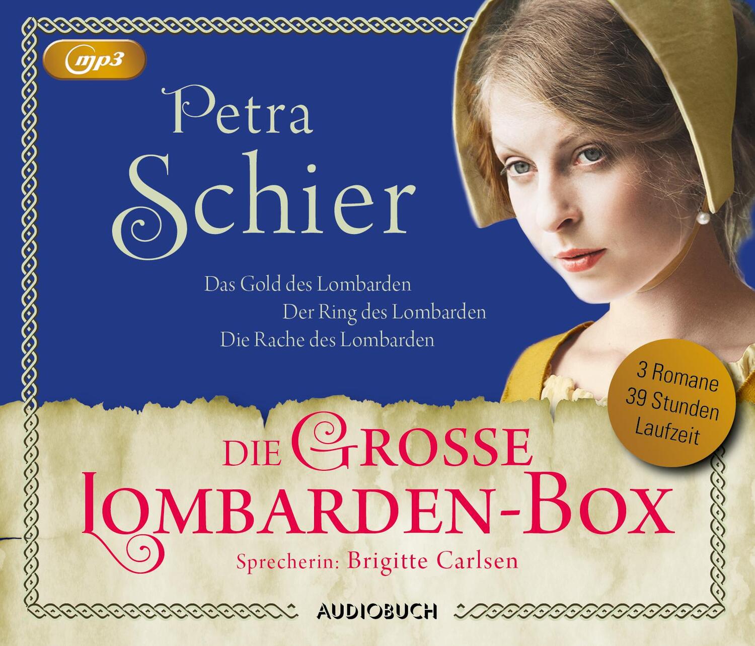 Cover: 9783958628090 | Die große Lombarden-Box | Petra Schier | MP3 | 3 | Deutsch | 2021