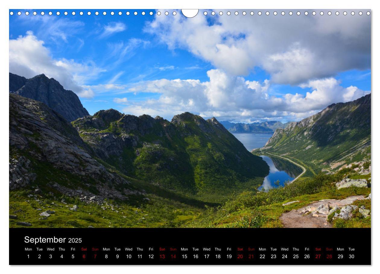 Bild: 9781325949403 | The magical Lofoten Islands (Wall Calendar 2025 DIN A3 landscape),...