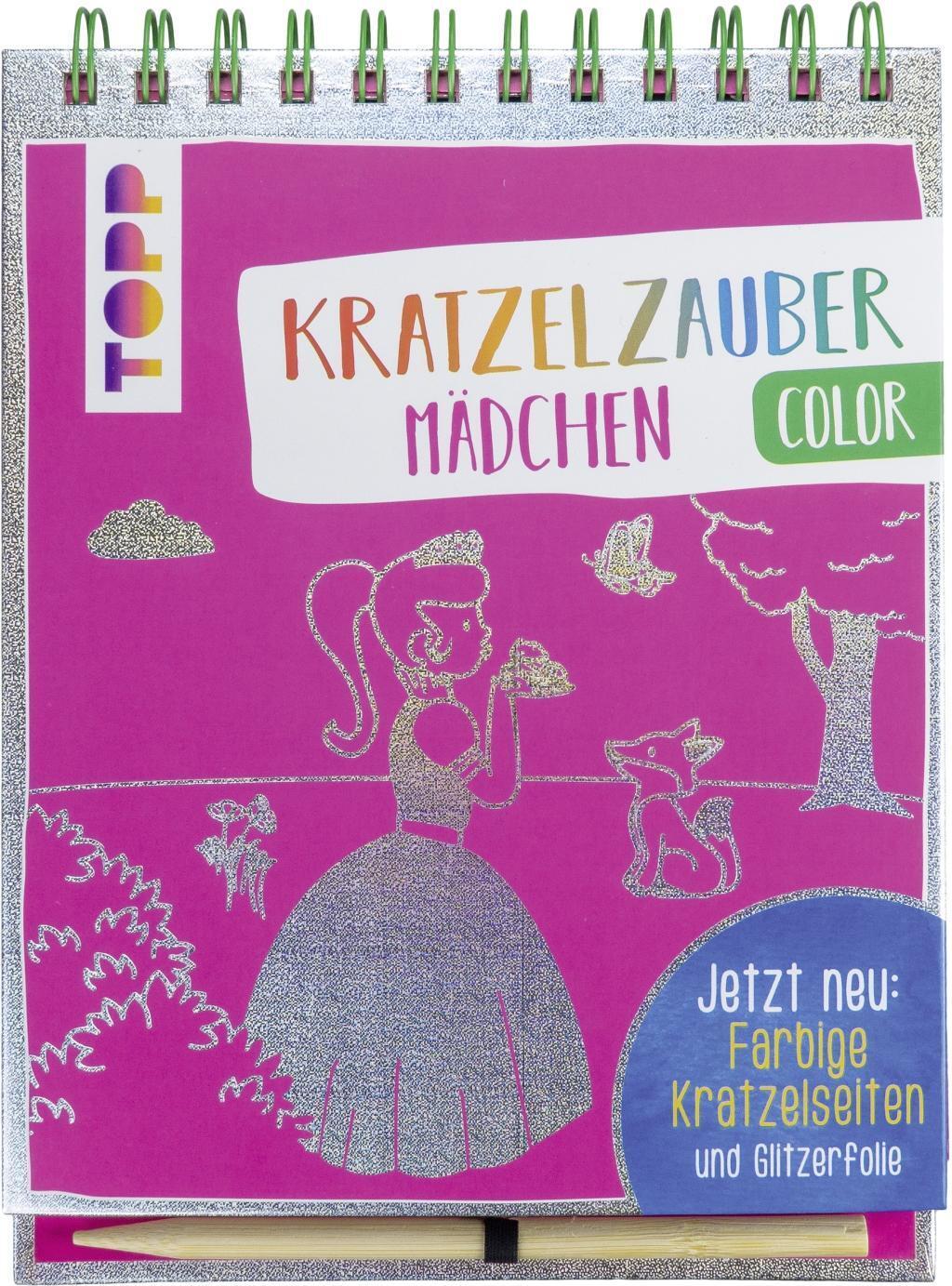 Cover: 9783772478376 | Kratzelzauber Color Mädchen | Frechverlag | Buch | Spiralbindung