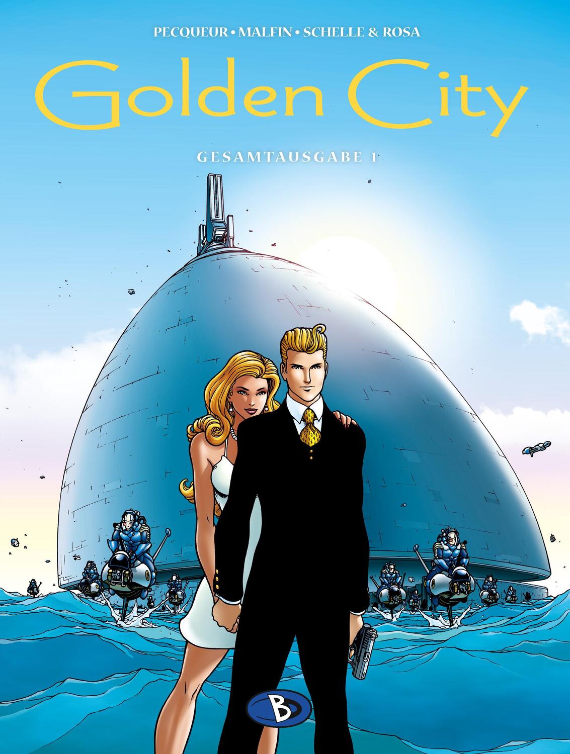 Cover: 9783944446929 | Golden City Gesamtausgabe 1 | Daniel Pecqueur | Buch | Golden City