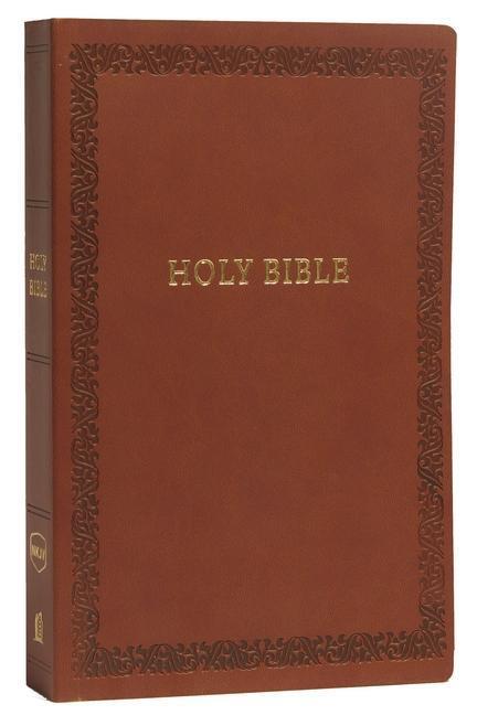 Cover: 9780785219460 | NKJV, Holy Bible, Soft Touch Edition, Leathersoft, Brown, Comfort...