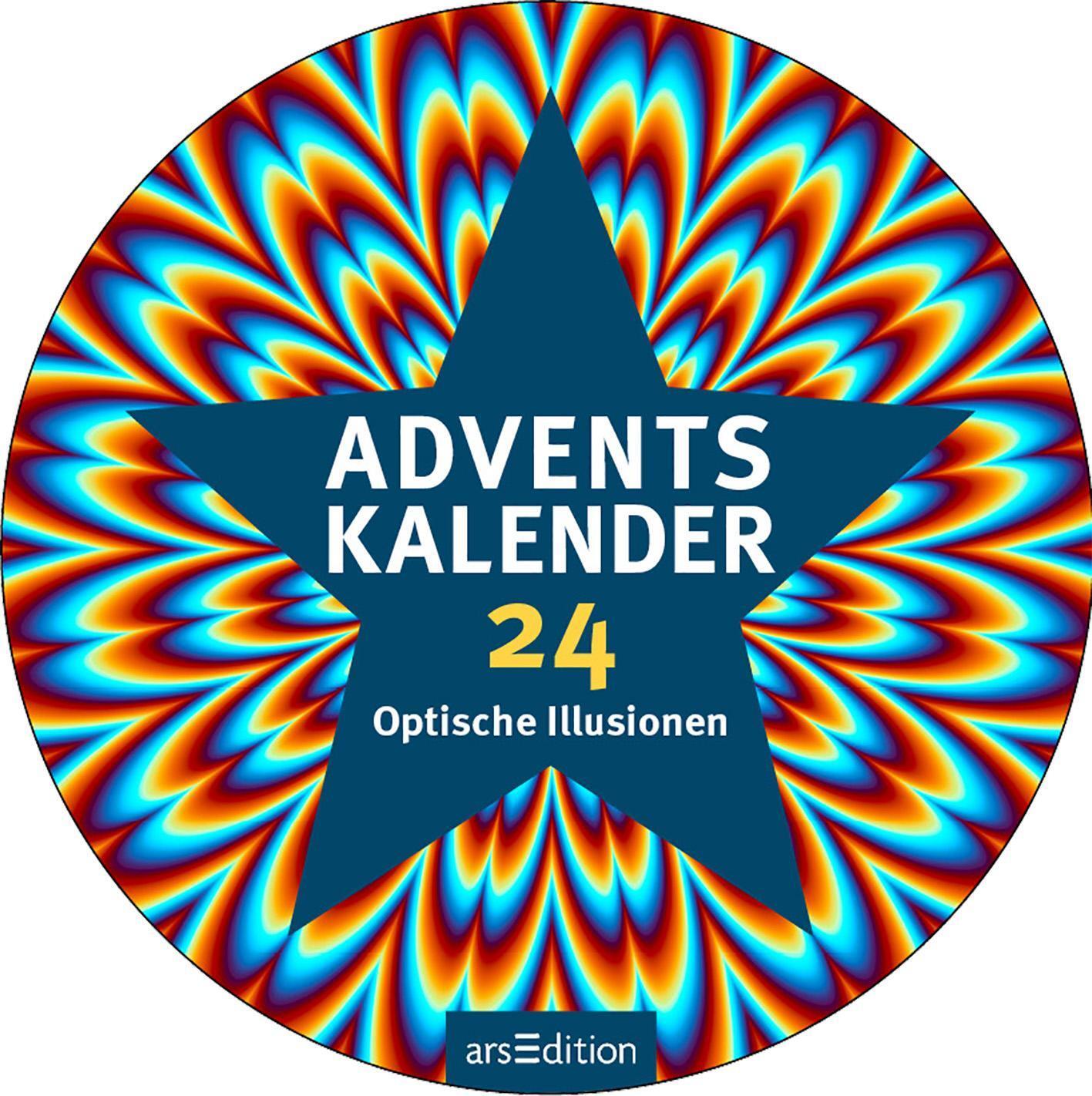 Bild: 9783845842400 | Adventskalender in der Dose. 24 optische Illusionen | Stück | 24 S.