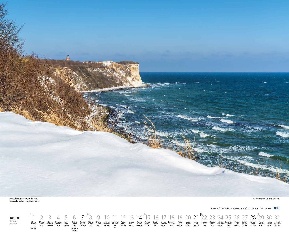 Bild: 4250809651460 | Mein Rügen &amp; Hiddensee 2024 - Wandkalender 52 x 42,5 cm -...