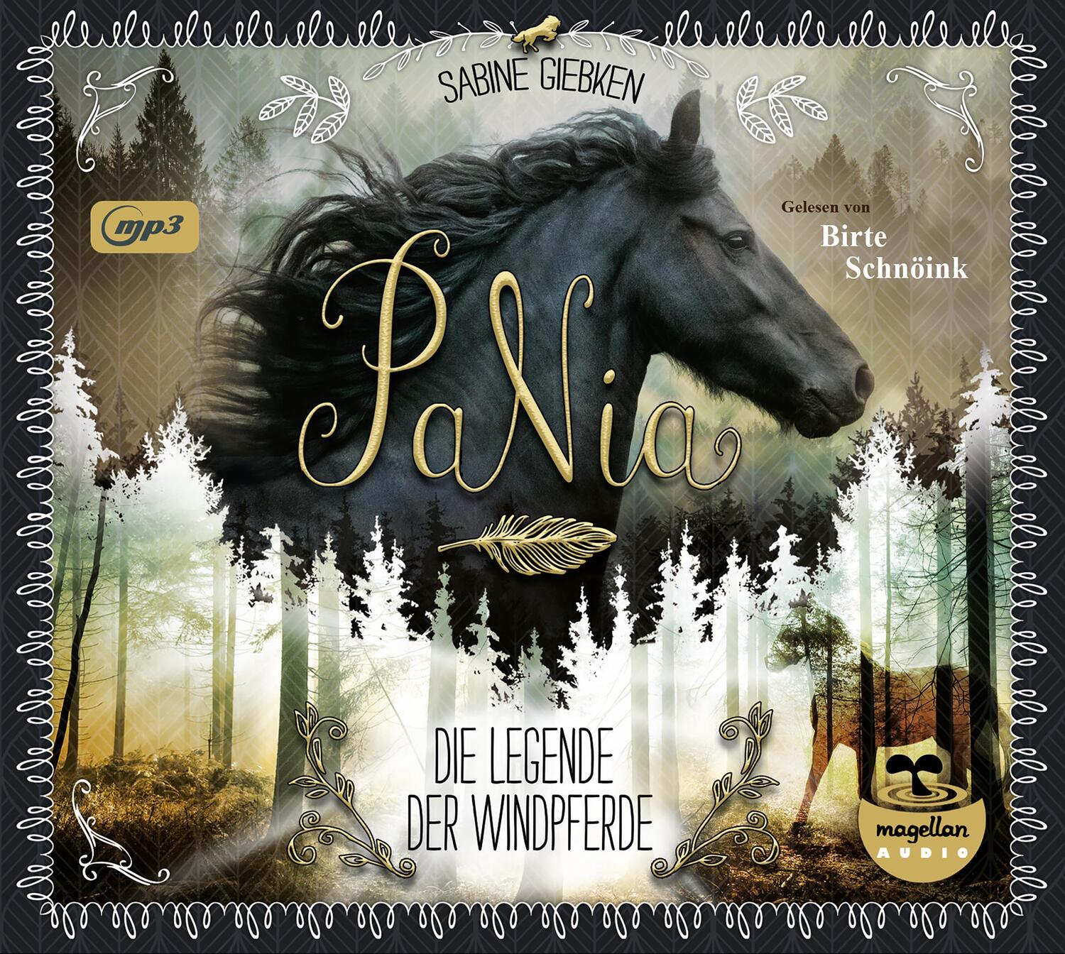 Cover: 9783734877667 | PaNia - Die Legende der Windpferde (mp3-CD) | Sabine Giebken | MP3
