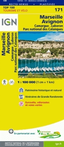 Cover: 9782758540878 | SK 171 Marseille Avignon | (Land-)Karte | Französisch | 2017
