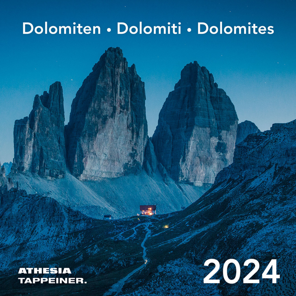 Cover: 9788868396732 | Dolomiten Postkartenkalender 2024 | Dolomiti - Dolomites | Verlag