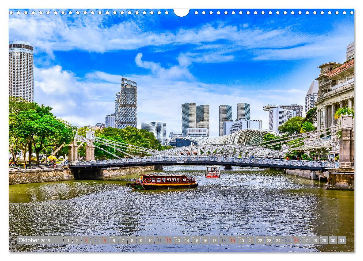 Bild: 9783435244171 | Singapur - Asiatische Lifestyle Metropole (Wandkalender 2025 DIN A3...