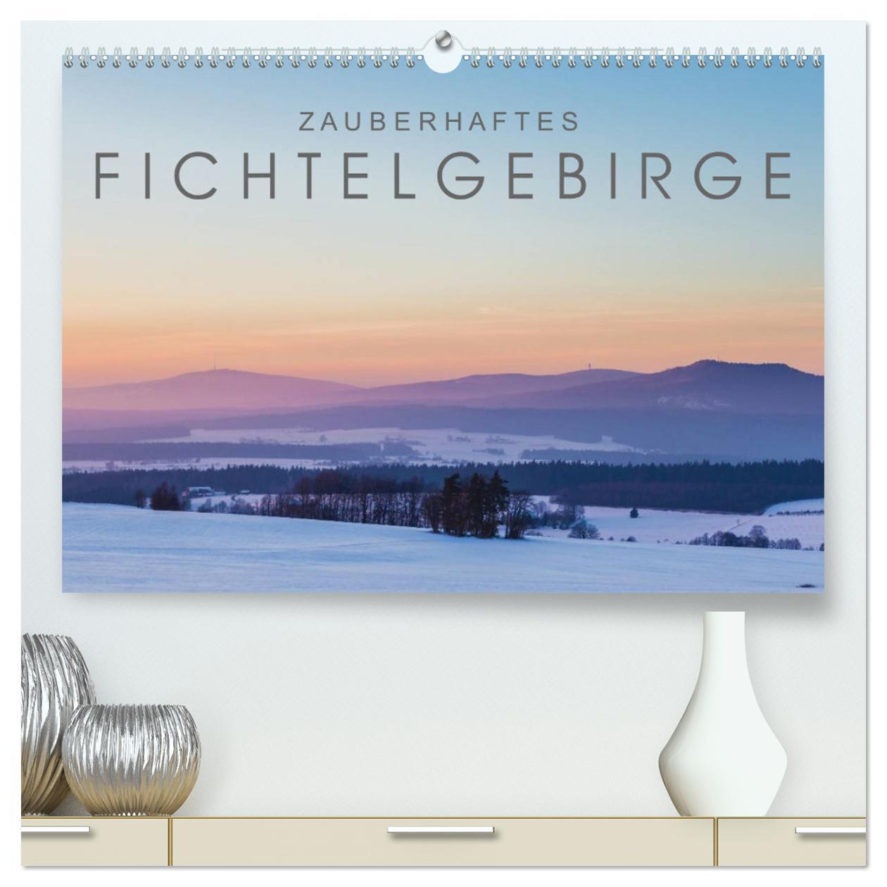 Cover: 9783383275470 | Zauberhaftes Fichtelgebirge (hochwertiger Premium Wandkalender 2024...