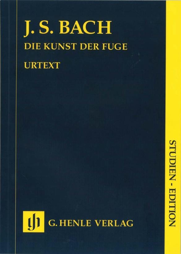 Cover: 9790201894232 | Die Kunst der Fuge BWV 1080 | Studien-Edition | Johann Sebastian Bach