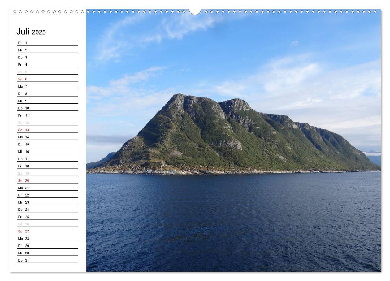 Bild: 9783435412020 | Impressionen von Norwegen entlang der Hurtigruten (Wandkalender...