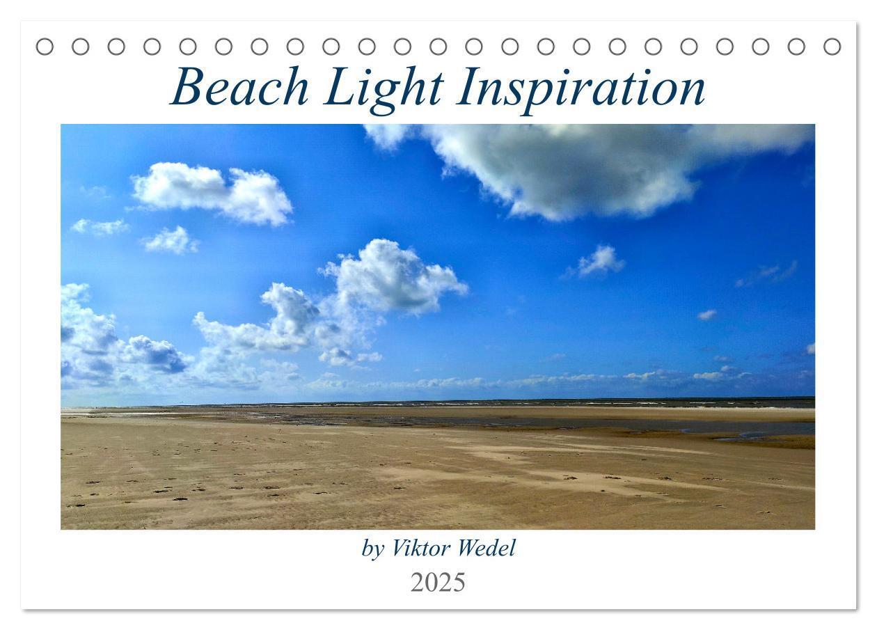 Cover: 9783435080007 | Beach Light Inspiration (Tischkalender 2025 DIN A5 quer), CALVENDO...