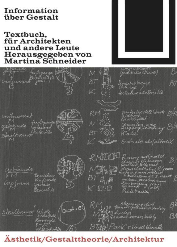Cover: 9783035600476 | Information über Gestalt | Martina Schneider | Taschenbuch | Paperback