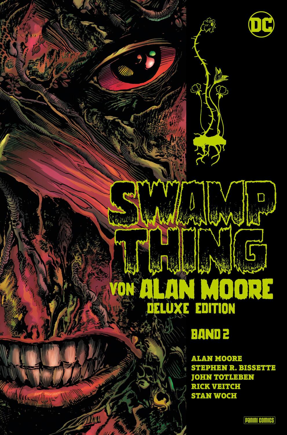 Cover: 9783741620607 | Swamp Thing von Alan Moore (Deluxe Edition) | Bd. 2 (von 3) | Buch