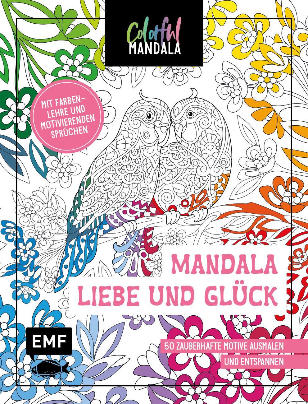 Cover: 9783745907360 | Colorful Mandala - Mandala - Liebe und Glück | Taschenbuch | Deutsch