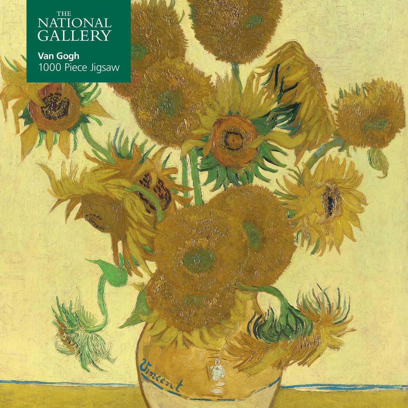 Cover: 9781787556164 | Adult Jigsaw Puzzle National Gallery: Vincent Van Gogh: Sunflowers