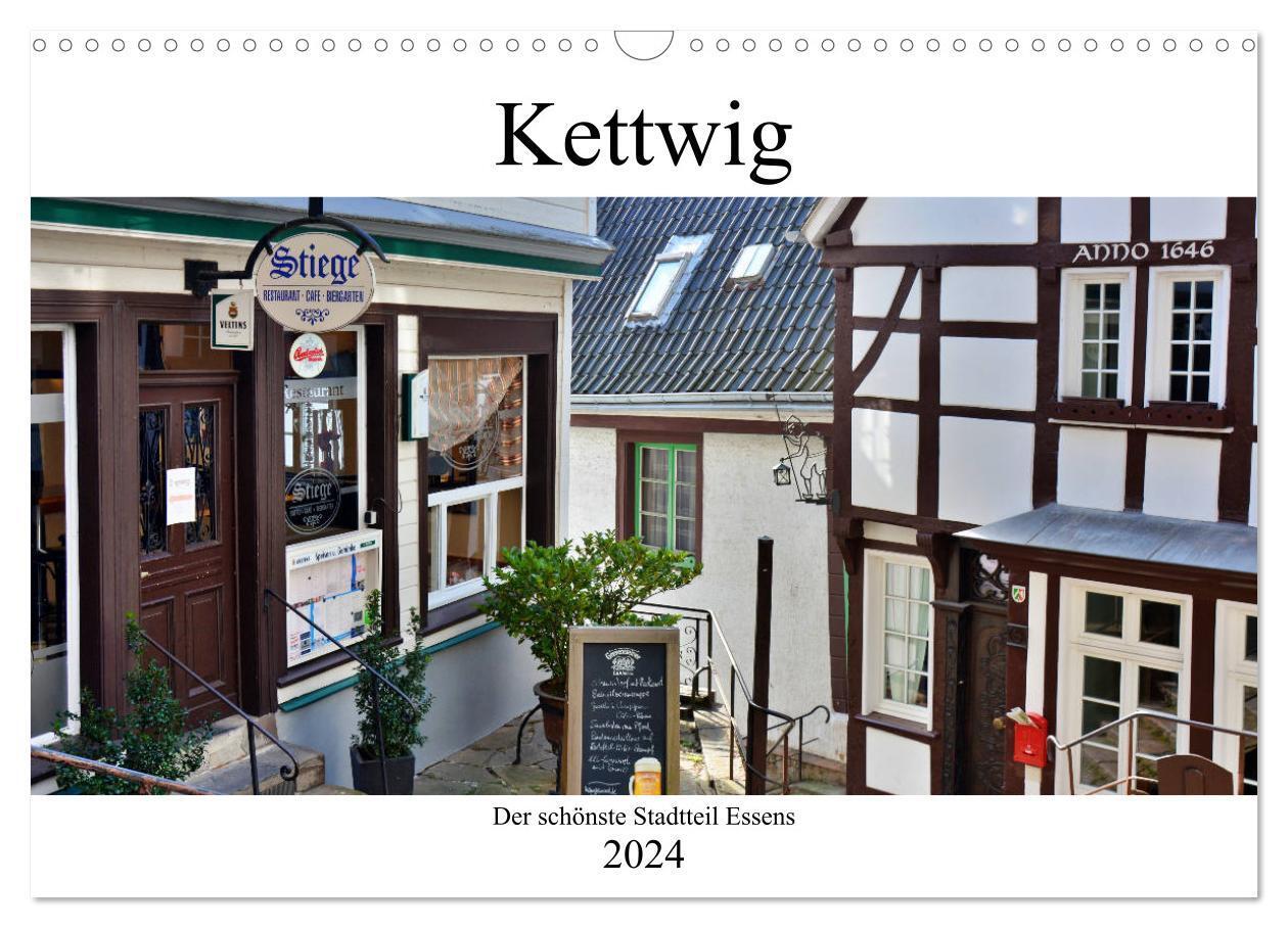 Cover: 9783675846050 | Kettwig der schönste Stadtteil Essens (Wandkalender 2024 DIN A3...
