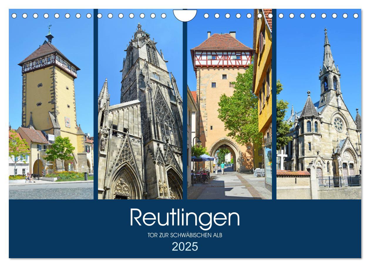 Cover: 9783435311064 | Reutlingen - Tor zur Schwäbischen Alb (Wandkalender 2025 DIN A4...