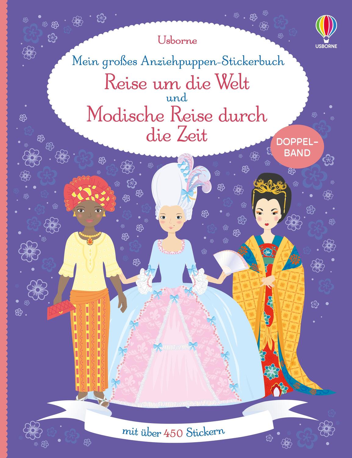 Cover: 9781789418767 | Mein großes Anziehpuppen-Stickerbuch: Reise um die Welt und...