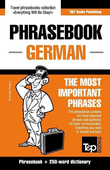 Cover: 9781784924041 | English-German phrasebook and 250-word mini dictionary | Taranov