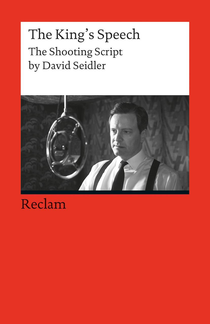 Cover: 9783150198353 | The King's Speech | The Shooting Script by David Seidler | Walther