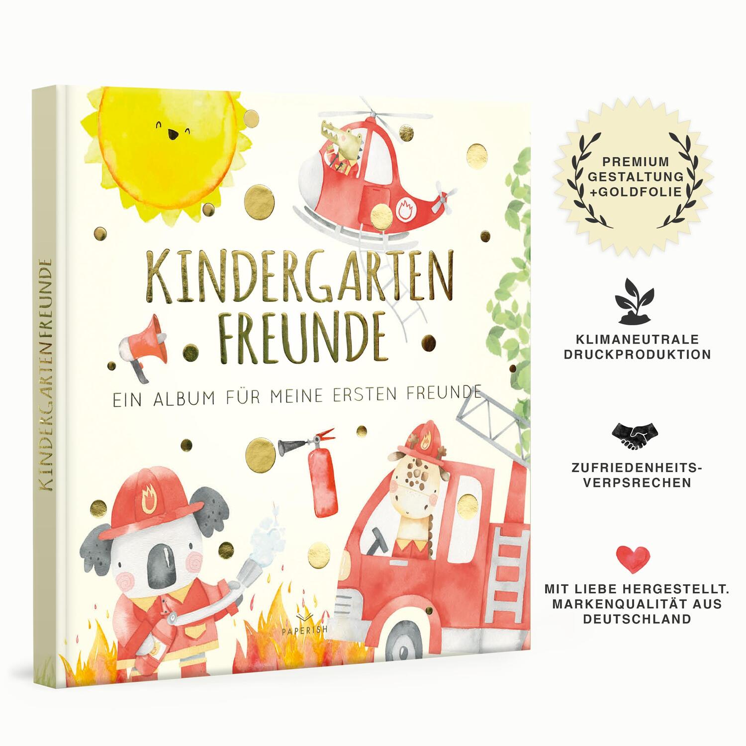 Bild: 9783968950341 | Kindergartenfreunde - FEUERWEHR | Pia Loewe | Buch | 72 S. | Deutsch