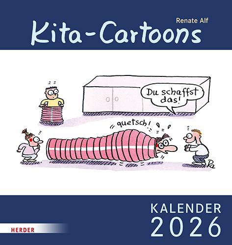 Cover: 9783451035340 | Kita-Cartoons 2026 | Renate Alf | Kalender | 24 S. | Deutsch | 2026