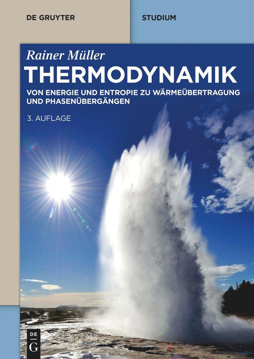 Cover: 9783111070087 | Thermodynamik | Rainer Müller | Taschenbuch | De Gruyter Studium | X