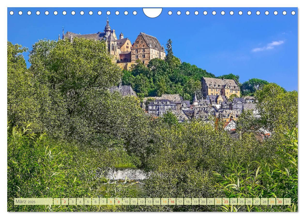 Bild: 9783435318254 | Bezauberndes Lahntal (Wandkalender 2025 DIN A4 quer), CALVENDO...