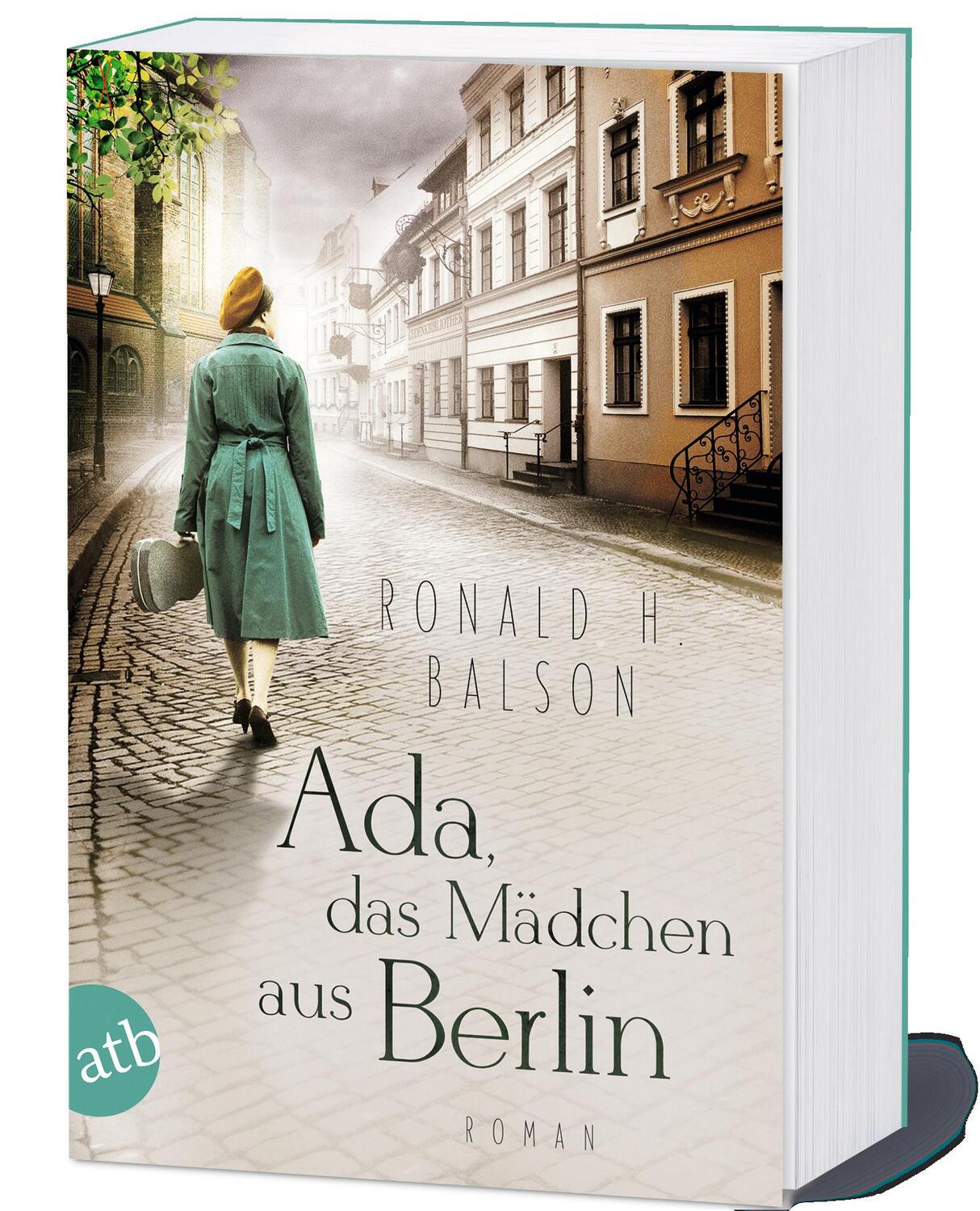 Bild: 9783746636276 | Ada, das Mädchen aus Berlin | Roman | Ronald H. Balson | Taschenbuch