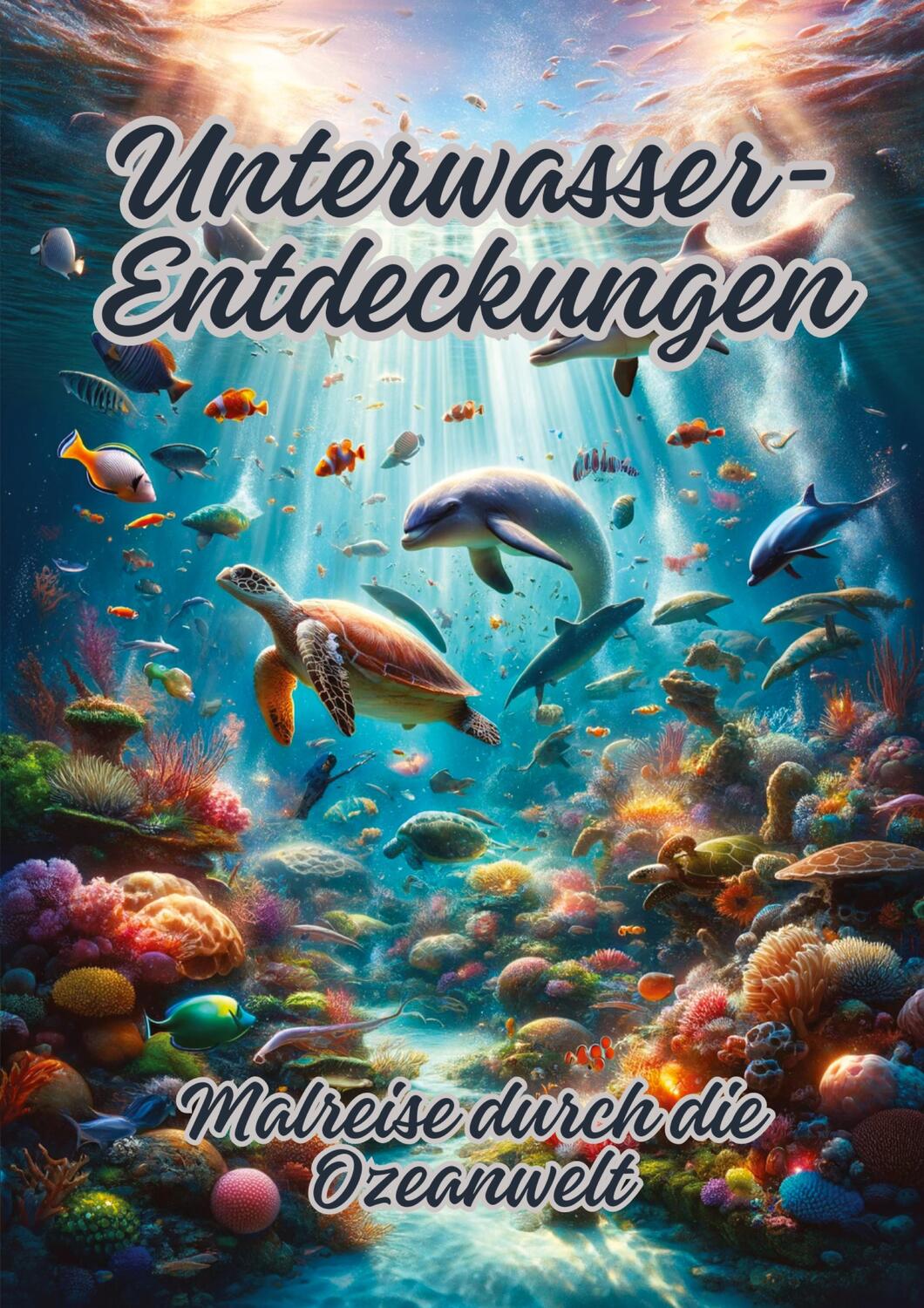 Cover: 9783384108791 | Unterwasser-Entdeckungen | Malreise durch die Ozeanwelt | Diana Kluge