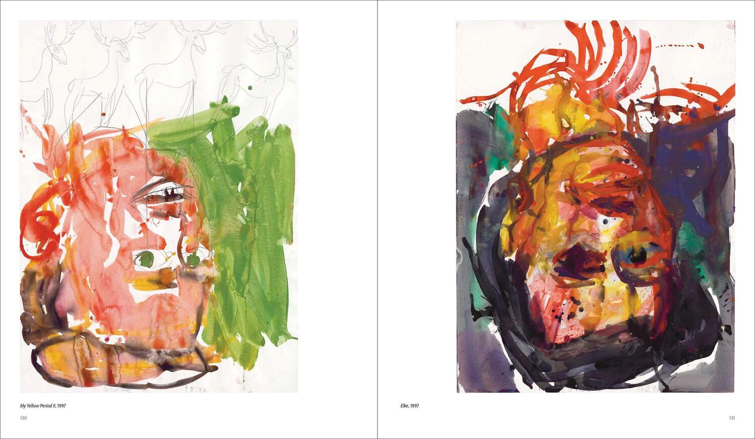 Bild: 9783777438627 | Georg Baselitz. 100 Drawings | From the Beginning until the Present