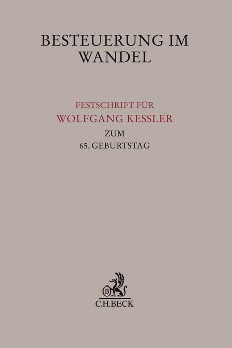 Cover: 9783406770586 | Besteuerung im Wandel | Norbert Herzig (u. a.) | Buch | XIX | Deutsch