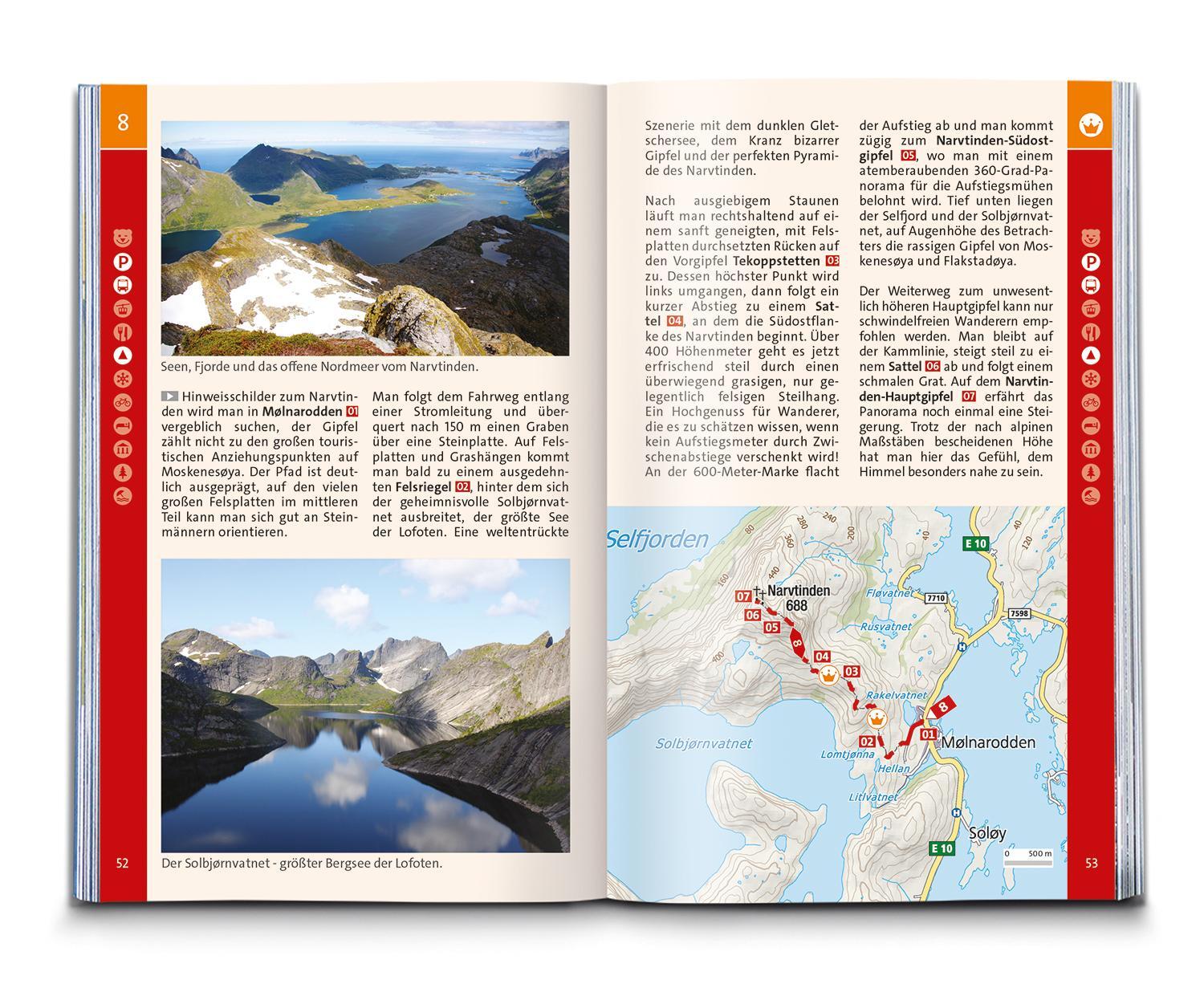 Bild: 9783991214816 | KOMPASS Wanderführer Lofoten, Vesterålen und Senja, 70 Touren | Diehl