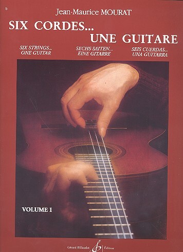 Cover: 9790043016489 | Six Cordes... Une Guitare Volume 1 | EAN 9790043016489