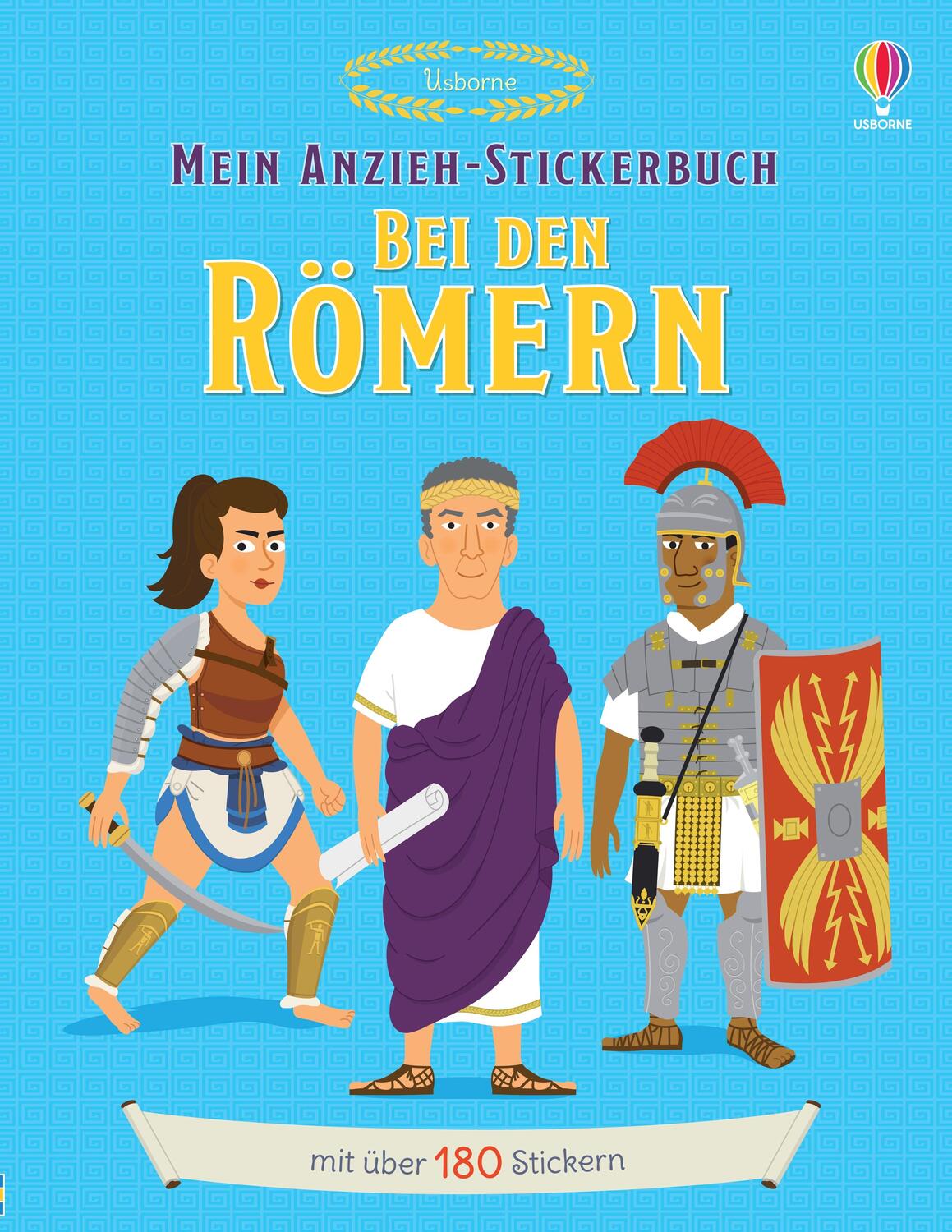 Cover: 9781035700813 | Mein Anzieh-Stickerbuch: Bei den Römern | Louie Stowell | Taschenbuch