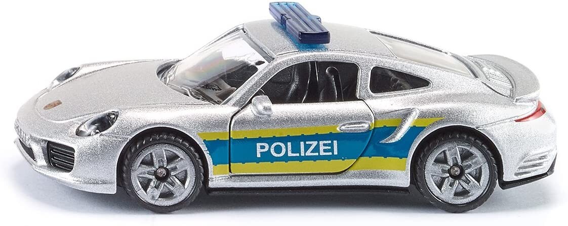 Cover: 4006874015283 | SIKU 1528 - Porsche 911 Autobahnpolizei, silber, Metall/Kunststoff