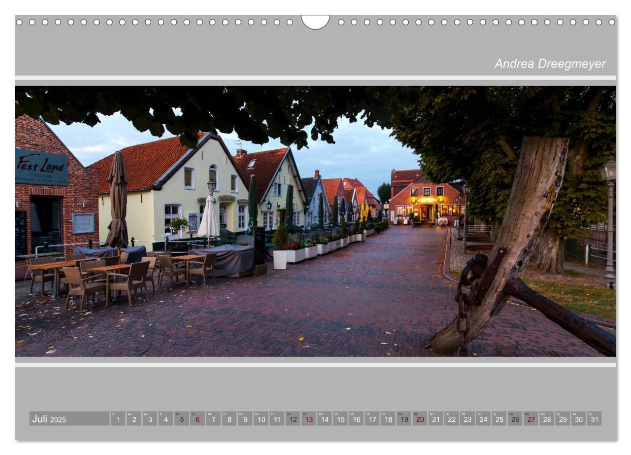 Bild: 9783435417216 | Greetsiel-Panorama (Wandkalender 2025 DIN A3 quer), CALVENDO...