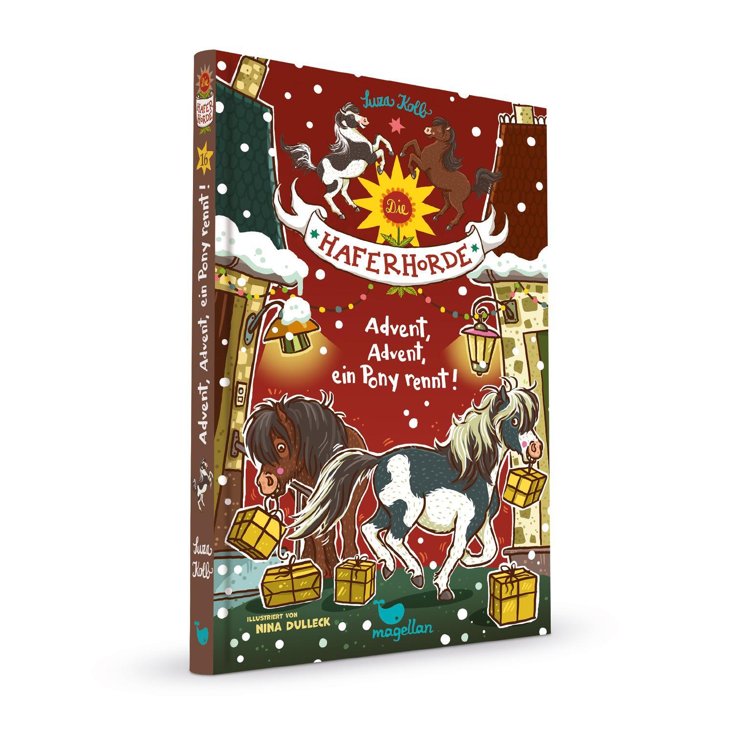 Bild: 9783734840395 | Die Haferhorde - Advent, Advent, ein Pony rennt! | Suza Kolb | Buch